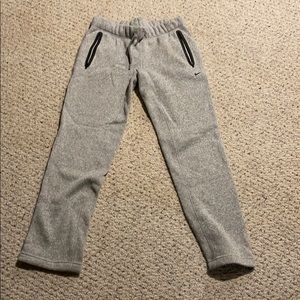 Grey Nike sweatpants